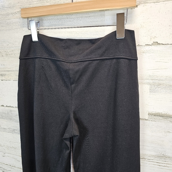 Saint & Sofia Black Viscose Pull On Comfort Pants Sz 6 Casual Everyday Wear - Picture 9 of 16